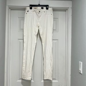 Adriano Goldschmied ’The Stilt’ white pant, size 28R, Made in the USA